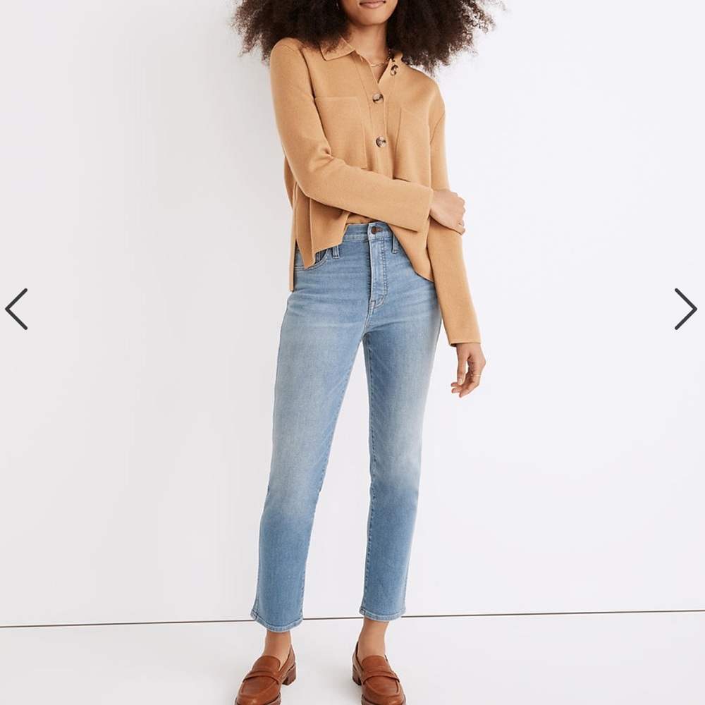 MADEWELL STOVEPIPE JEANS 29 TALL